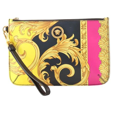 versace wristlet pouch|versace pouch sale.